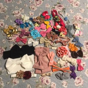 Lot of baby/toddler girl bows🎀🎀